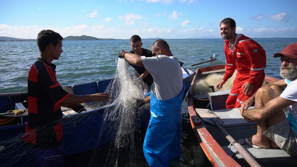 Pesca artesanal em Iguaba Grande