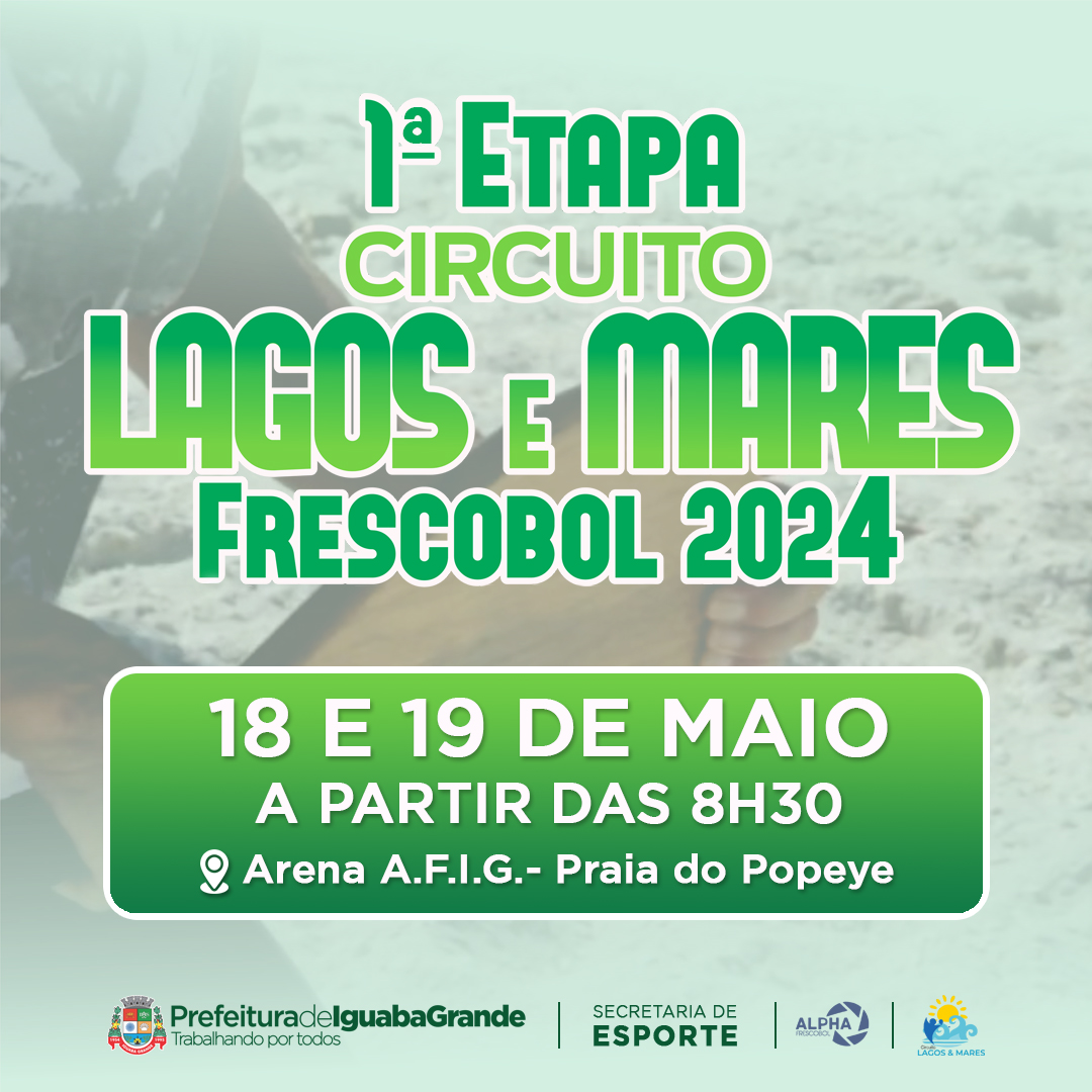 Circuito Lagos e Mares Frescobol